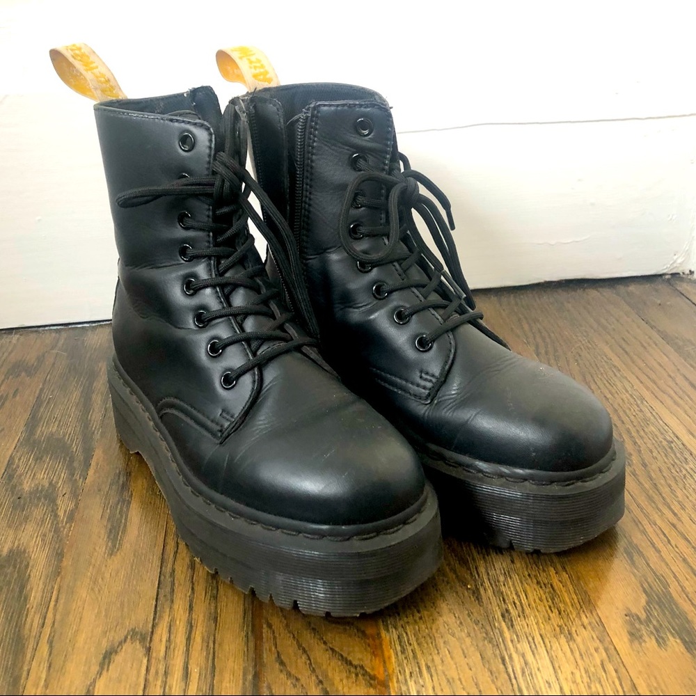 Dr. Martens Vegan Jadon platform boot size 8